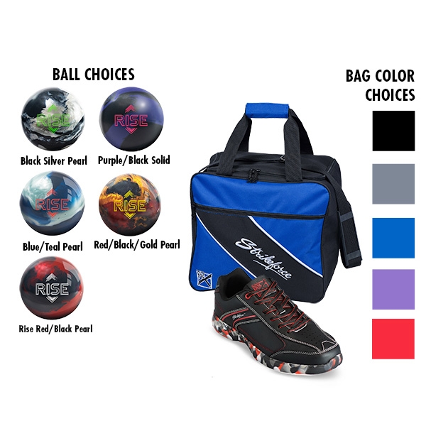 Men's Flyer™ Lite Red Camo Shoes, Single Tote, Reactive Ball