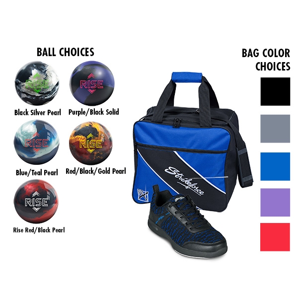 Men's Flyer™ Mesh Lite Black/Royal Shoes, Single Tote, Reactive Ball