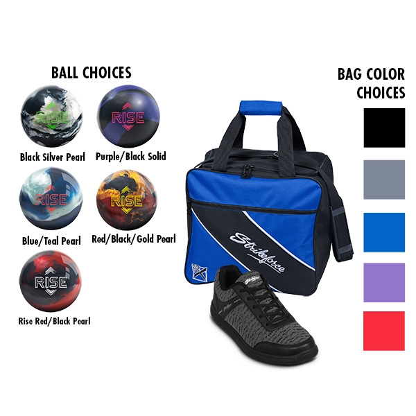 Men's Flyer™ Mesh Black/Steel Shoes, Single Tote, Reactive Ball