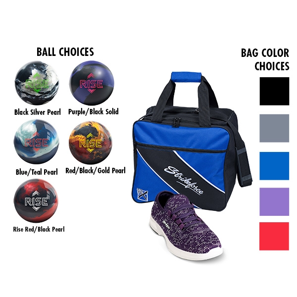 Women's Maui Violet Shoes, Single Tote, Reactive Ball